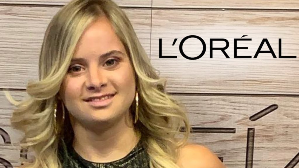 Victoria's Secret model with Down syndrome, Sophia Girau, toners a deal with L'Oreal
