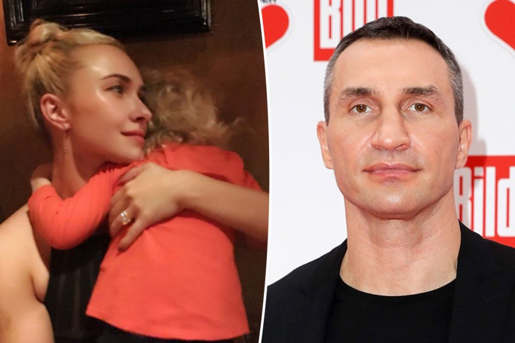 Kaya's daughter is not in Ukraine with Wladimir Klitschko