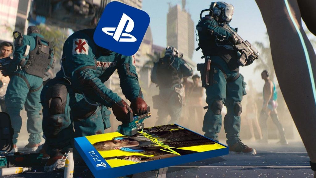 Now Cyberpunk 2077 will not start playing disc-owned PS4 players