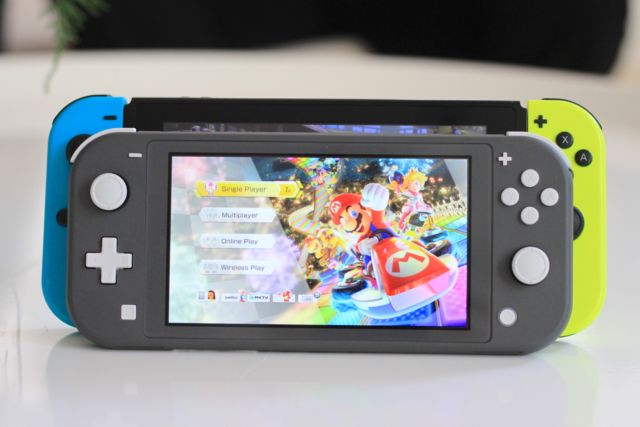 The Nintendo Switch Lite is just as powerful as the standard Switch and OLED Switch, but more affordable and compact.  The trade-off is that it can't be docked to play on a larger TV or screen.