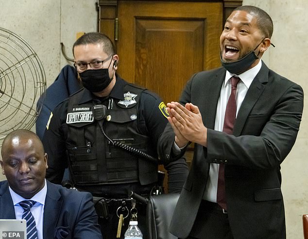 Jussie Smollett is in court Thursday after being sentenced to 150 days in prison, half of which he will serve.  He's now pleading for his release, claiming he's at risk for COVID because he's immunocompromised, but he also doesn't deserve to be there.