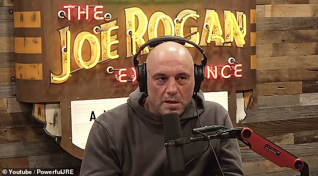 Stars including Neil Young and Joni Mitchell have their catalog removed from Spotify over allegations that top streaming developer Joe Rogan (pictured), has been spreading anti-purge misinformation.
