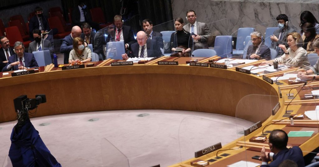 Diplomatic eye for eye on Ukraine escalates at UN