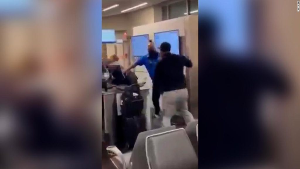 Police say a man punches a Southwest employee at Atlanta airport