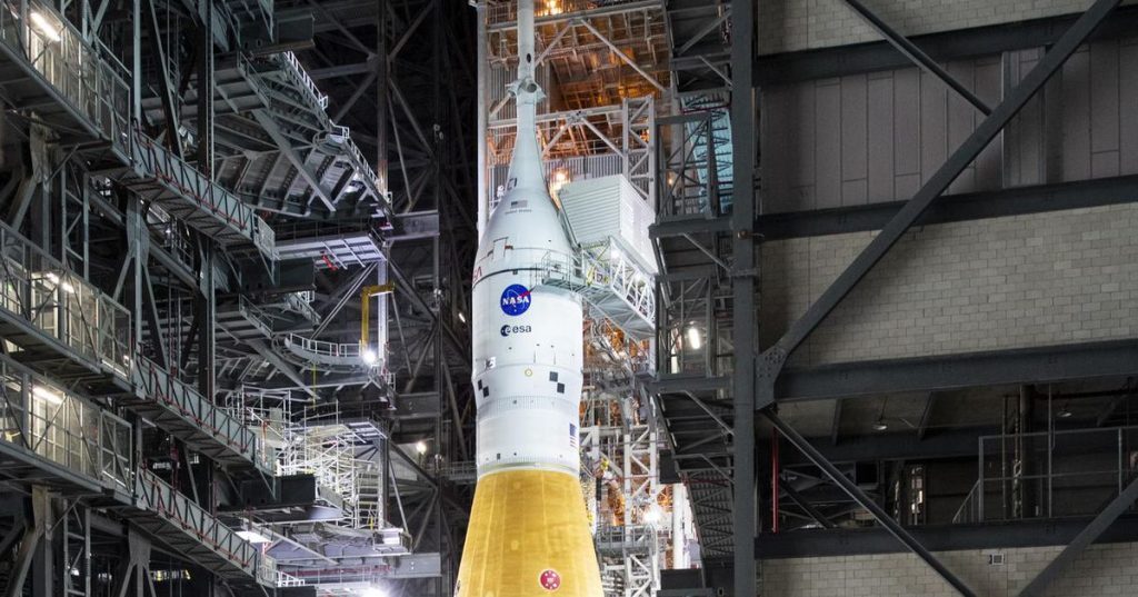 Watch NASA launch its massive new rocket, the Space Launch System, for the first time