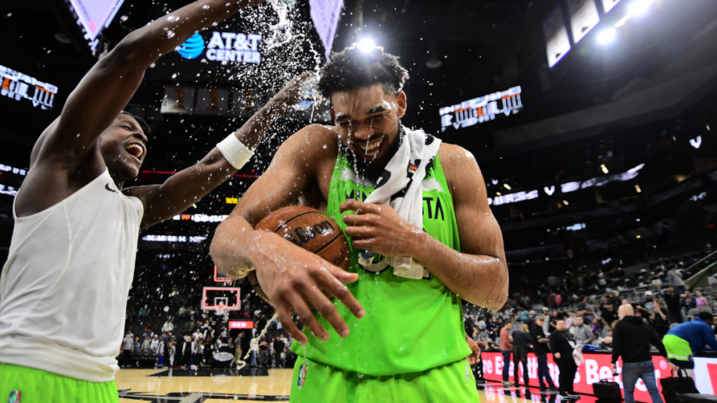 Wolverhampton's Karl-Anthony Towns explodes to 60-point NBA high, dedicating performance to late mother