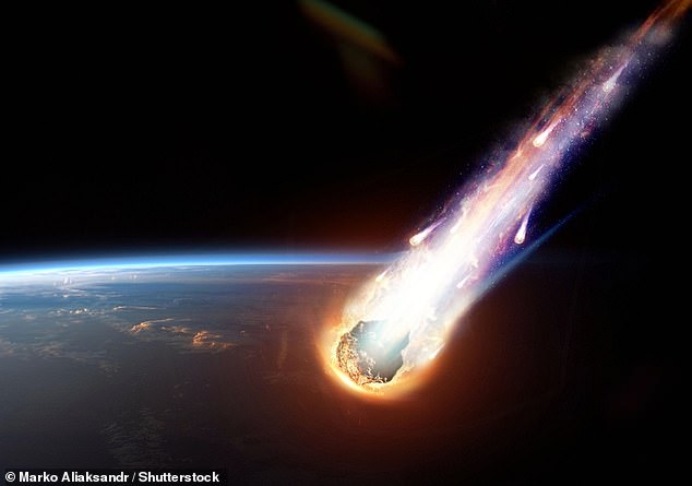 According to NASA, a meteor rose through the sky near Papua New Guinea at more than 100,000 miles per hour and impacted near Manus Island on January 8, 2014 (concept image)