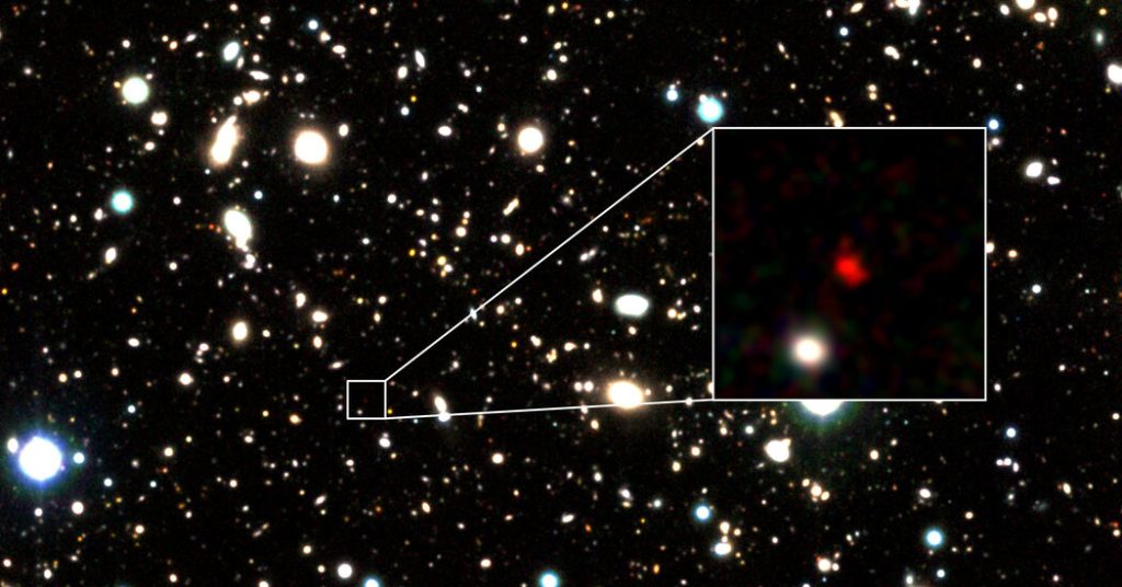 Astronomers have discovered what could be the most distant galaxy yet