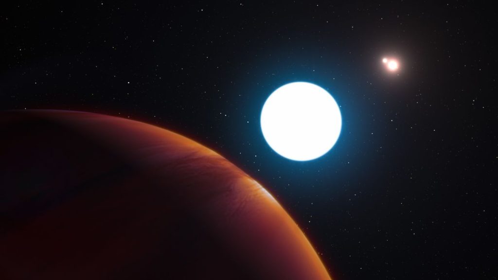 Scientists have determined that the strange three-star planet is actually a star in its own right