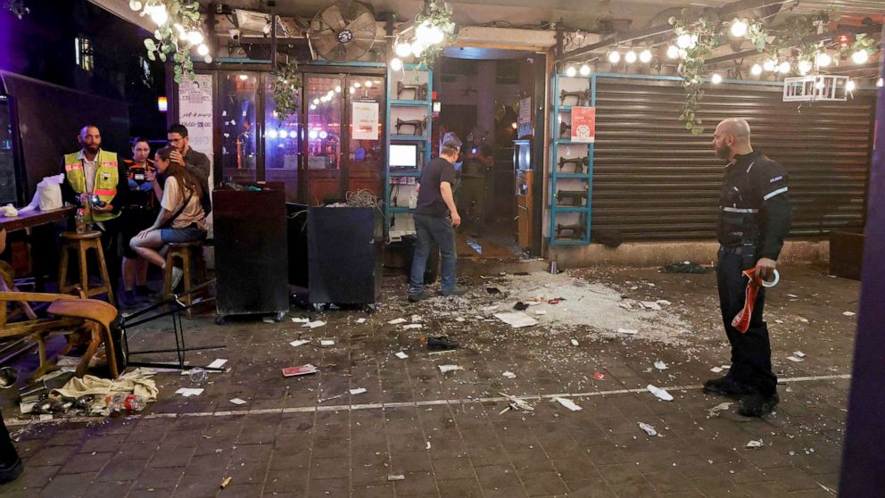 Two people were killed and several others were shot in a terrorist attack in Tel Aviv, Israel