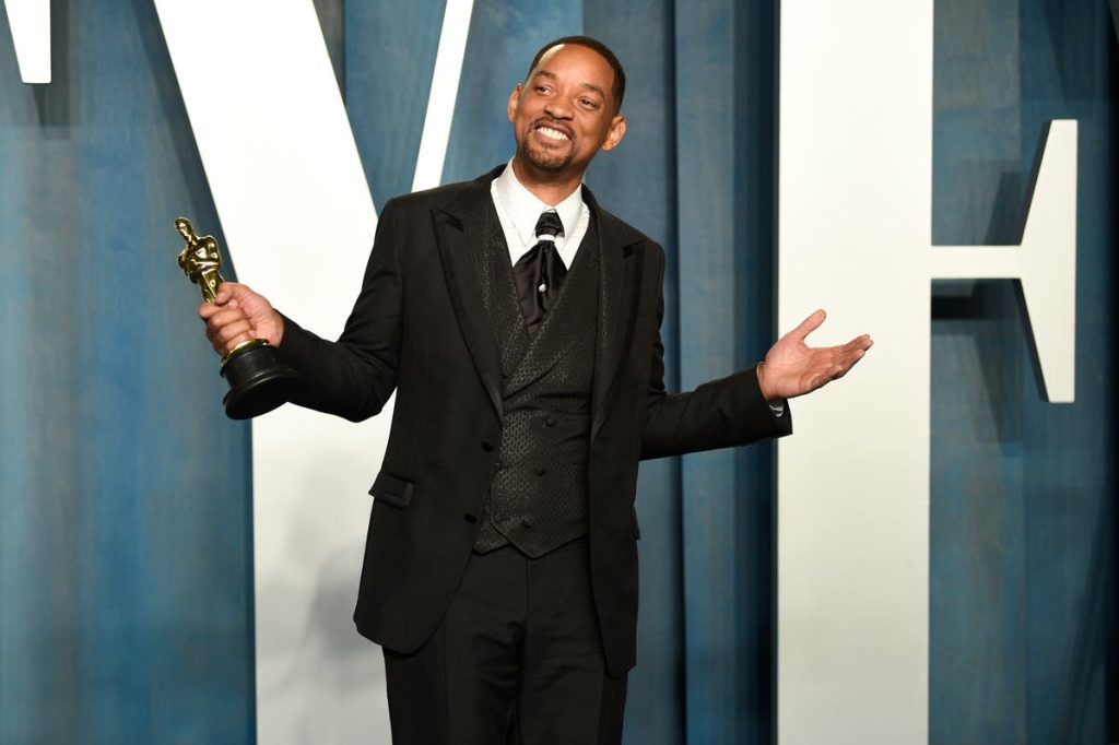 Will Smith responds to Oscar ban after slapping Chris Rock