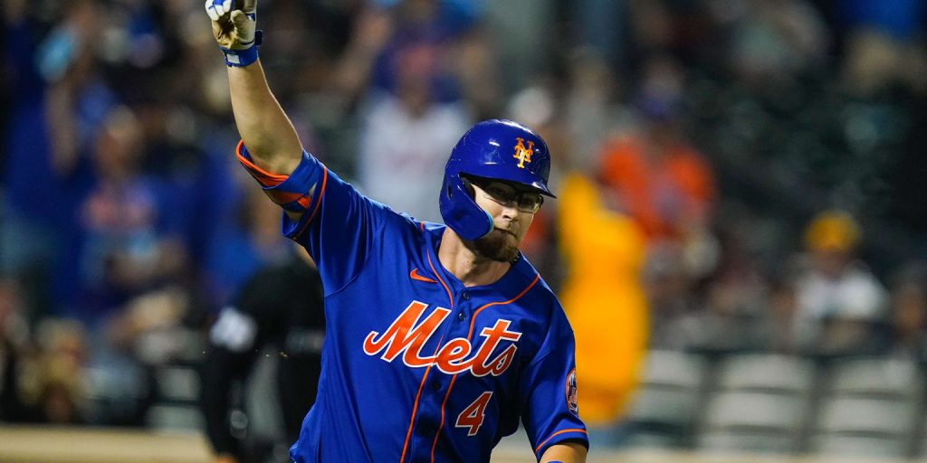 Patrick Mazeika wins the home game for the Mets