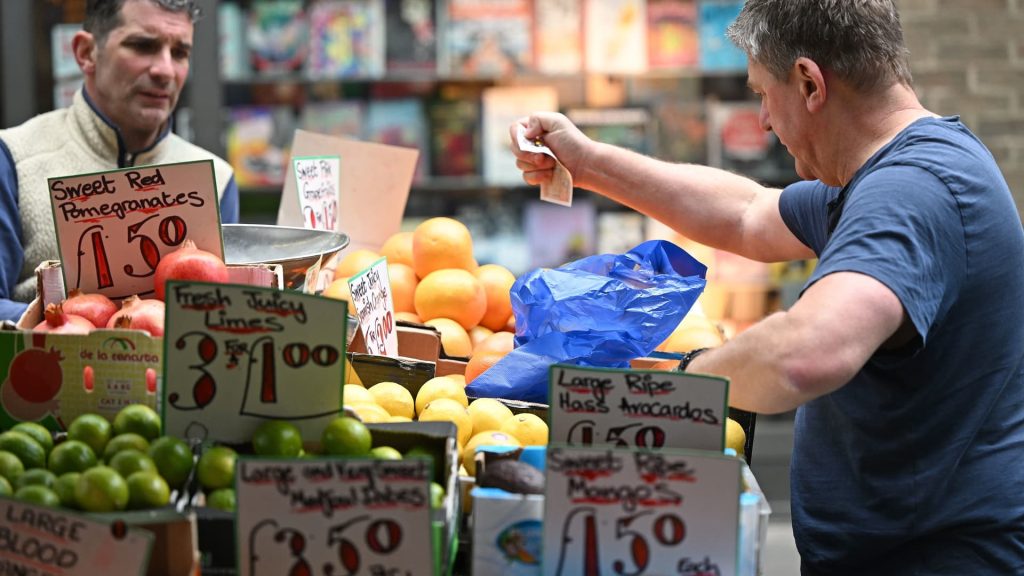 UK inflation jumps to 40-year high at 9% as food and energy prices soar