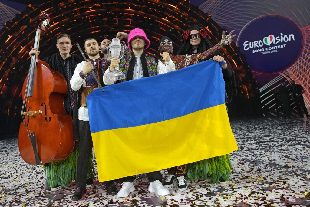 Ukraine's Kalosh Orchestra wins Eurovision in the midst of war