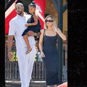 Khloe Kardashian and Tristan Thompson spend time with daughter Troy