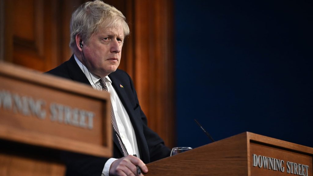 British Prime Minister Boris Johnson faces leadership vote after 'party gate' scandal