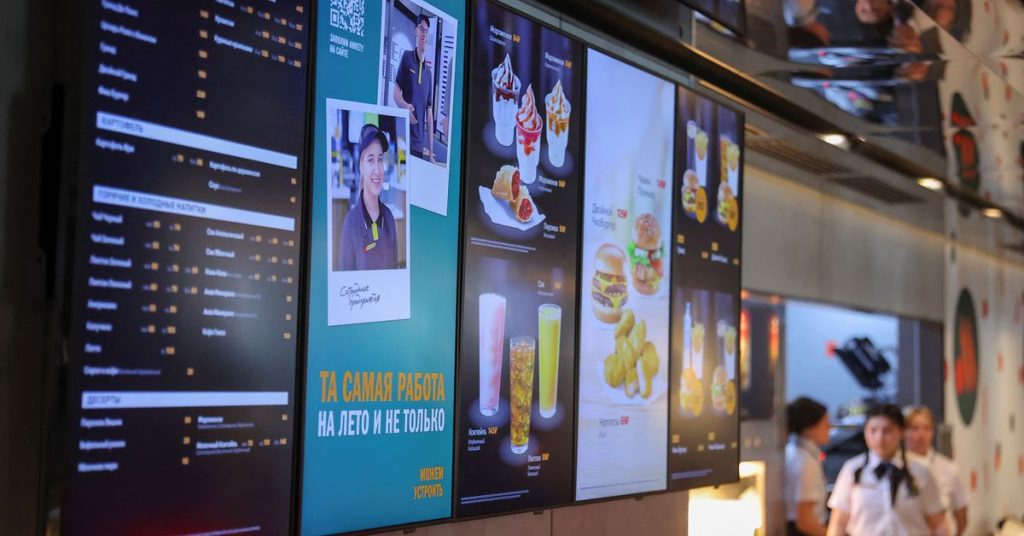 Delicious name but no Big Mac: Russia opens renamed McDonald's restaurants