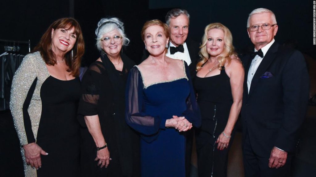 Julie Andrews reunites with the 'Sound of Music' team, after nearly six decades