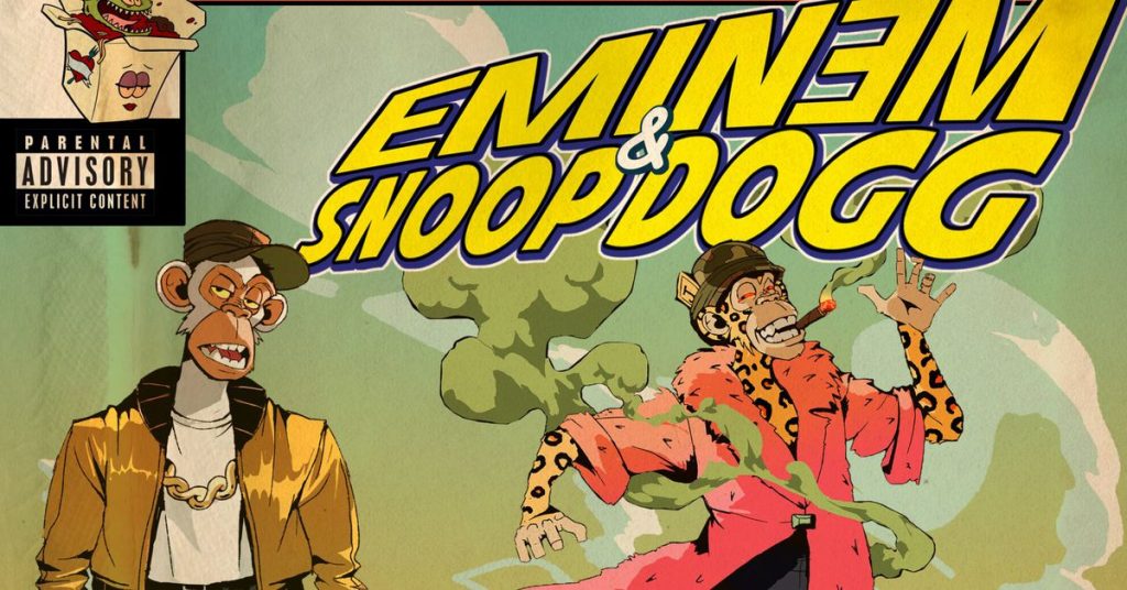 Snoop Dogg and Eminem's Bored Ape music video is available to try and sell us on tokens