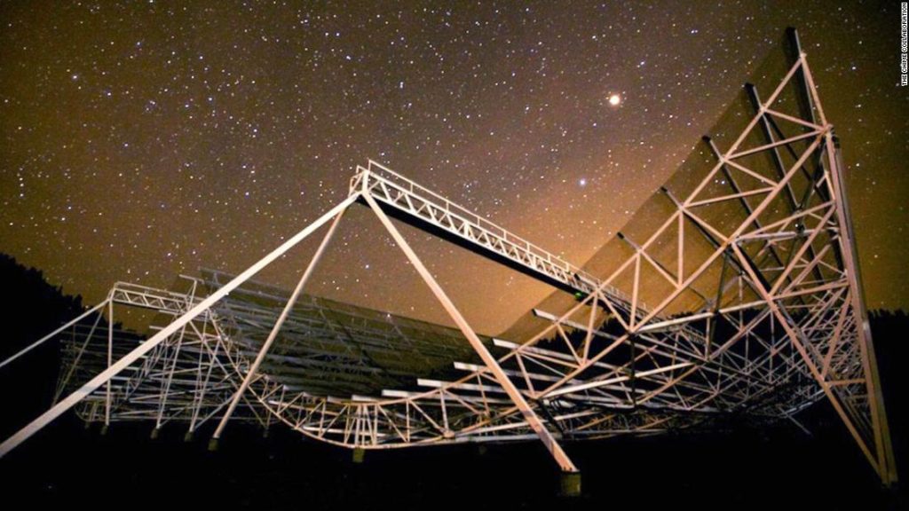 A mysterious fast radio explosion in space has a 'heartbeat' pattern.