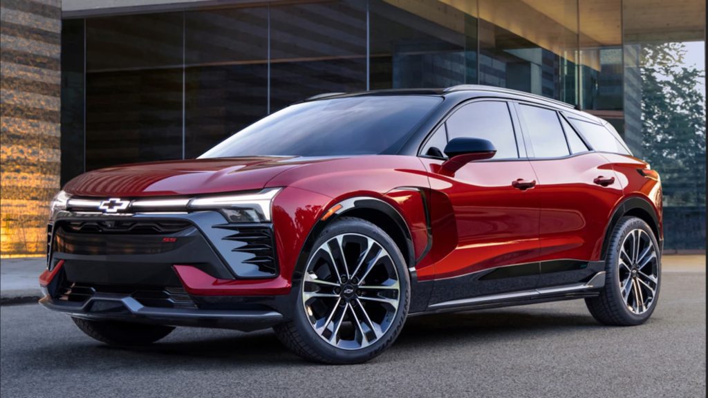 General Motors reveals the Chevrolet Blazer EV, priced at up to $45,000