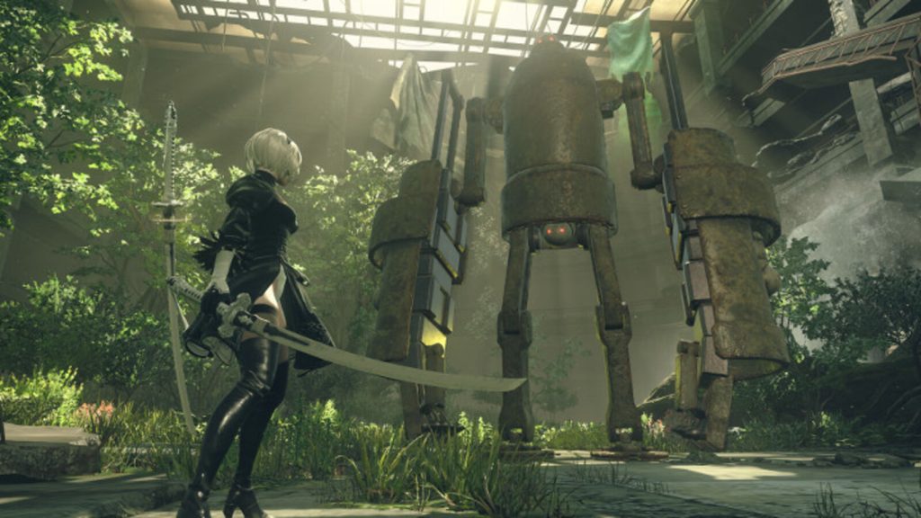 Nier: Automata player stumbles into a secret room, and sends the community on for a ride