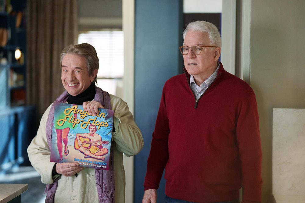 Martin Short (left) and Steve Martin (right) are currently touring in a show they wrote.