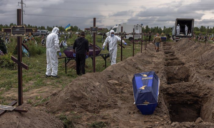 Hundreds of civilians were found tortured and killed in Bucha and other parts of the Kyiv region after the withdrawal of the Russian army.