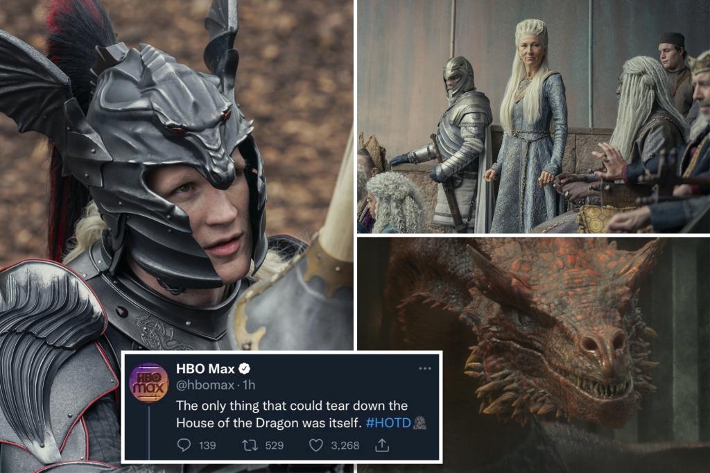 Fans are upset over HBO Max's House of the Dragon movie crash