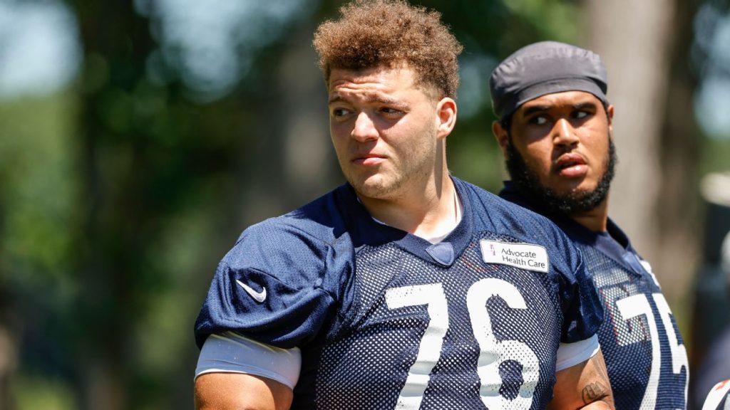 Chicago Bears Stephen Jenkins returns to training, denies clashing with coaches