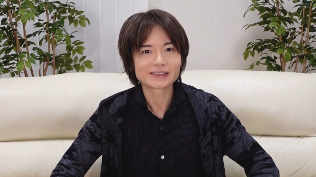 Masahiro Sakurai launched his own YouTube channel about creating games