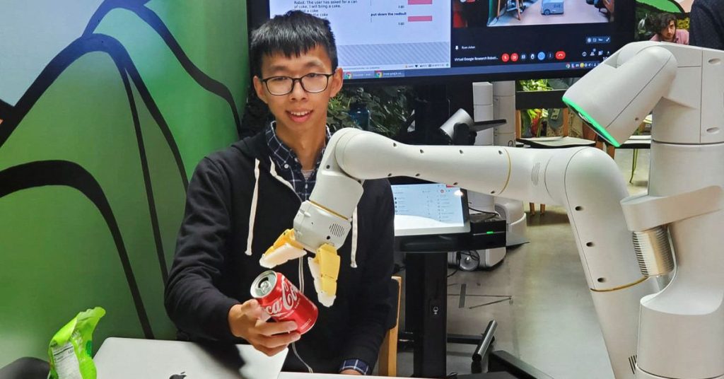 OK Google, bring me a Coca-Cola: Giant AI demos of soda fetching robots