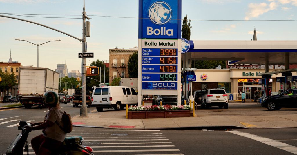 US gas prices fall below $4 a gallon, says AAA
