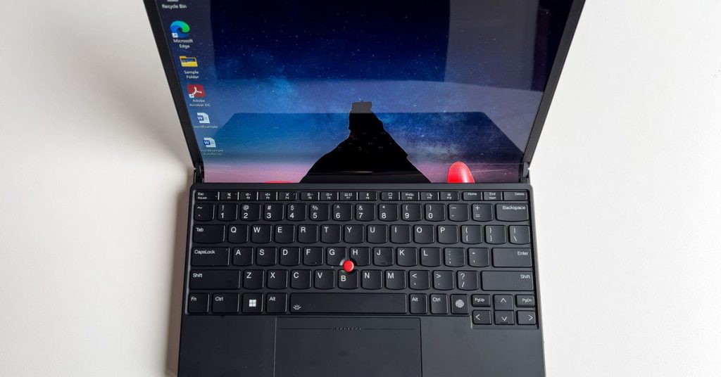 Lenovo ThinkPad X1 Fold (2nd generation) Hands-on