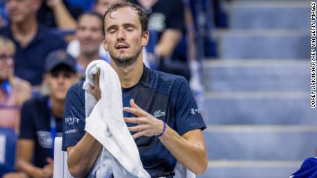 Top seed Daniil Medvedev defeated Nick Kyrgios at the US Open