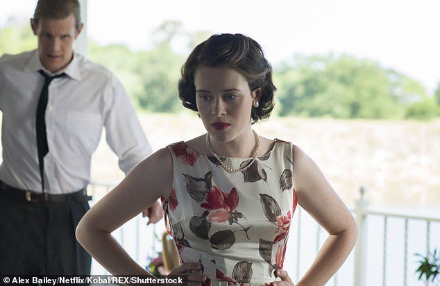 Original: Claire Foy portrayed The King in the first two series (pictured in 2016)