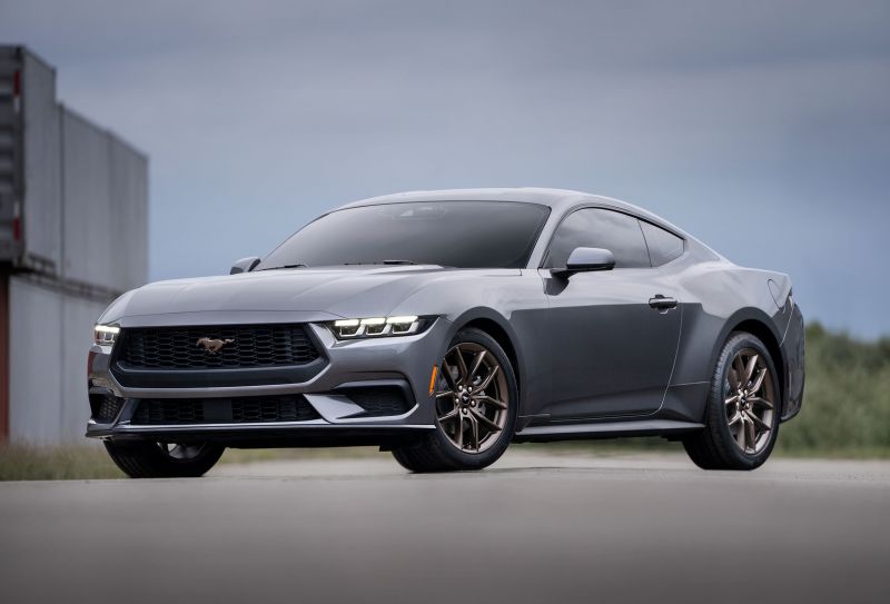 The new Ford Mustang sticks to pure gasoline