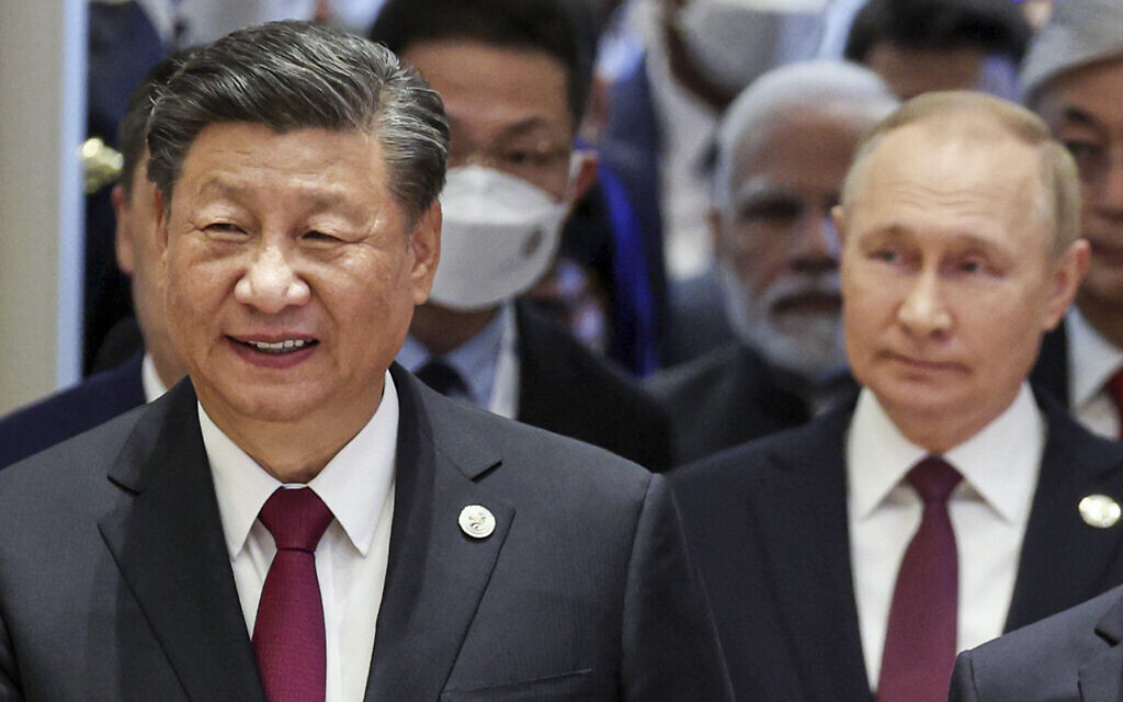 Putin and Xi look to challenge the world order at the regional summit but soon stumble