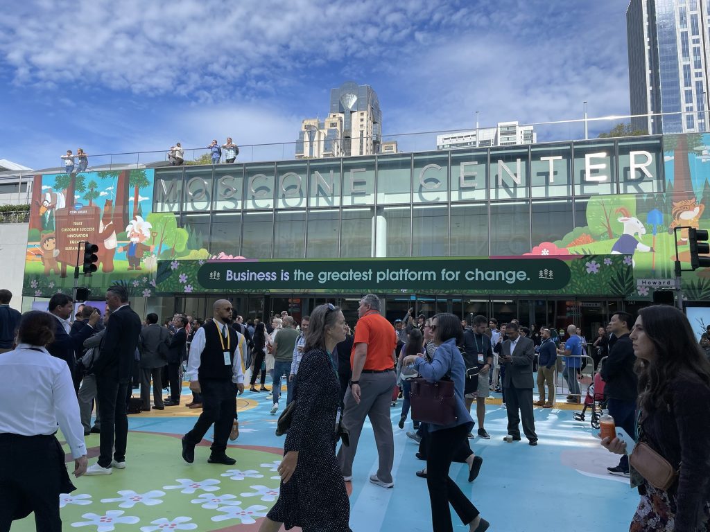 San Francisco residents, it looks like tourists are already tired of Dreamforce 2022