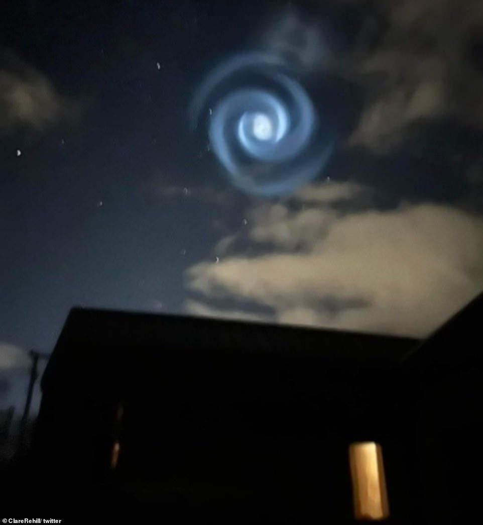 In June, a mysterious blue vortex traveling across New Zealand's skies baffled viewers who thought its origins were strange.