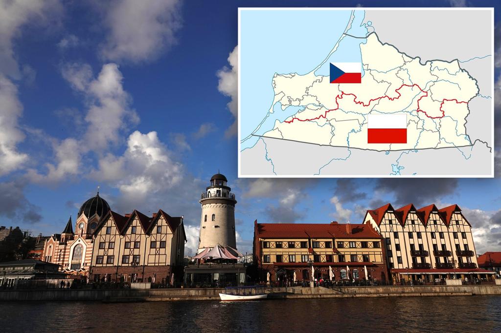 The Czechs mock Russia with a fictitious annexation of Kaliningrad
