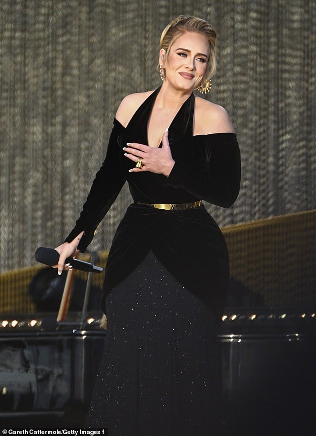 From EGO to EGOT?: Adele has received an Emmy, multiple Grammys, and an Oscar, so what can she do to complete the quadruple crown and add a Tony Award to the mix?  The singer, 34, has two ideas