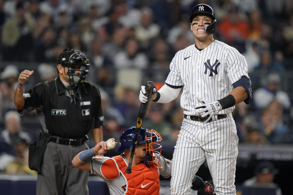 Astros aim to sweep Yankees in ALCS Game 4 as Nestor Curtis Jr and Aaron Judge attempt to evade elimination