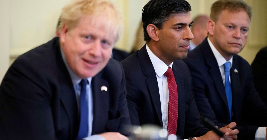 Boris Johnson struggles to win support for British PM's comeback bid, Sunak enters the race