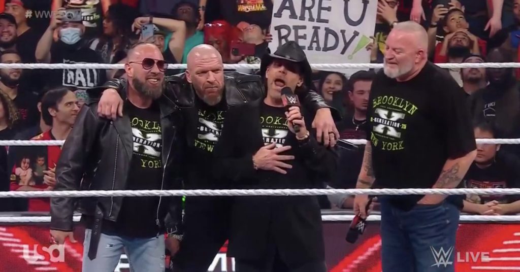 Celebrating DX's 25th Anniversary on Raw was perfect