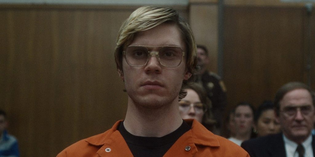 Evan Peters wore lead weights to stay in character as Jeffrey Dahmer