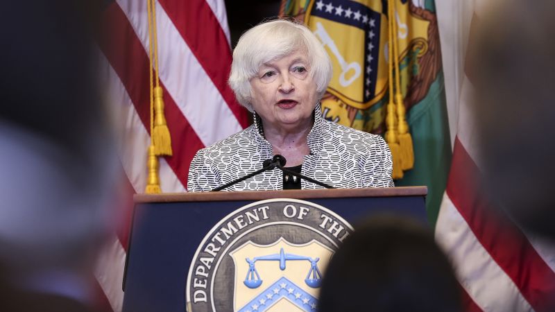 Janet Yellen: Treasury Secretary says she sees no signs of recession in the US economy