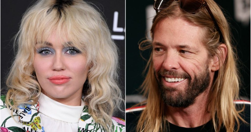 Miley Cyrus shares the voicemail transmission of the late Taylor Hawkins, and fulfills his song request