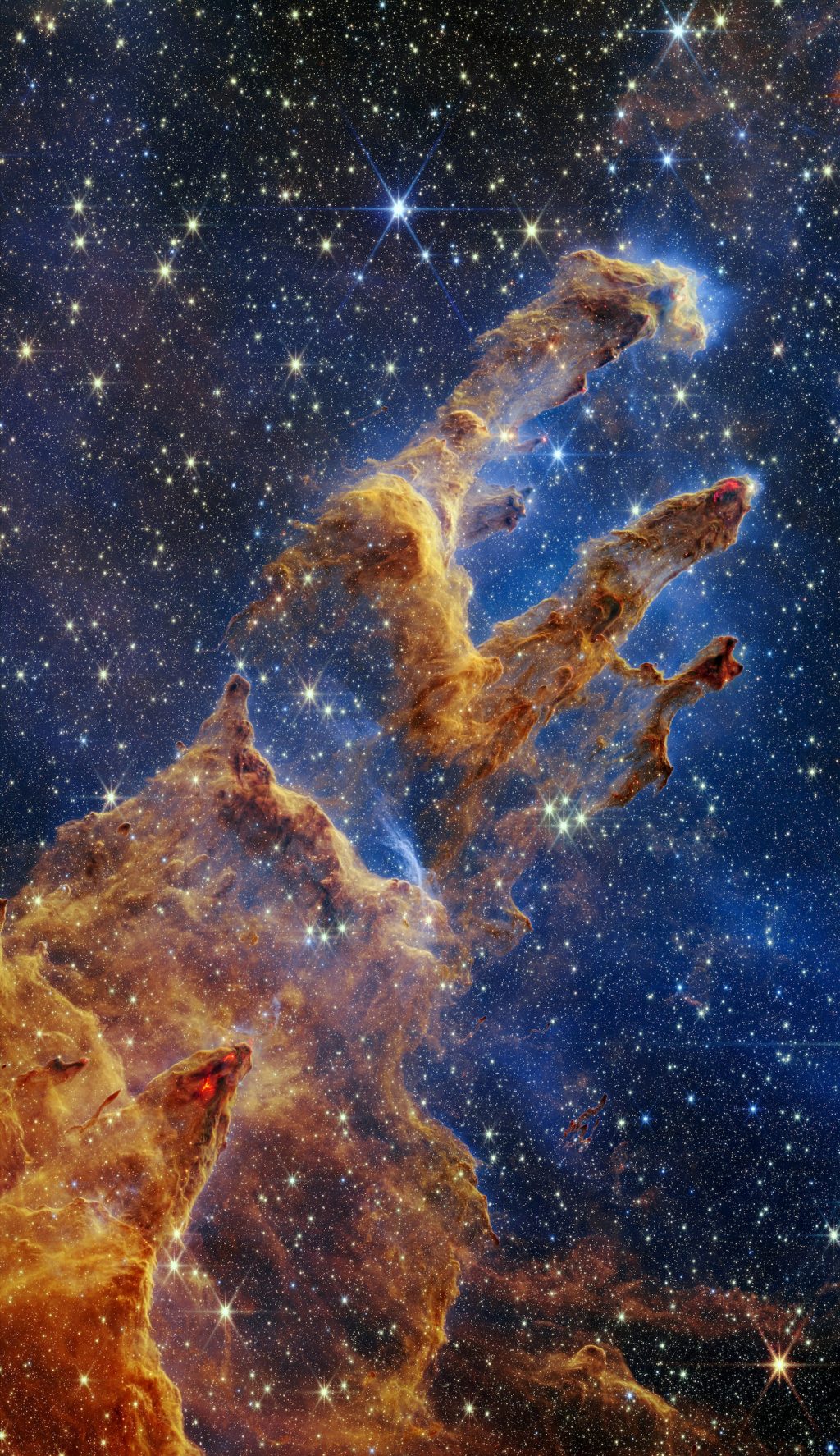 NASA's Webb Telescope Takes New Image of 'Pillars of Creation'