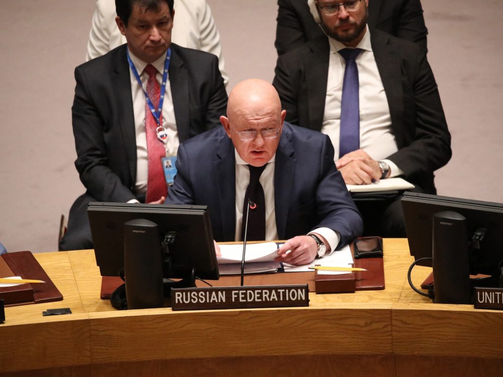 Russia vetoes a UN resolution on the annexation of Ukraine and China abstains from voting |  war news between russia and ukraine